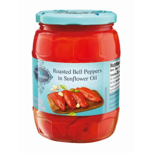 1001 Delights Roasted Bell Peppers In Sunflower Oil^Lidl Outlet
