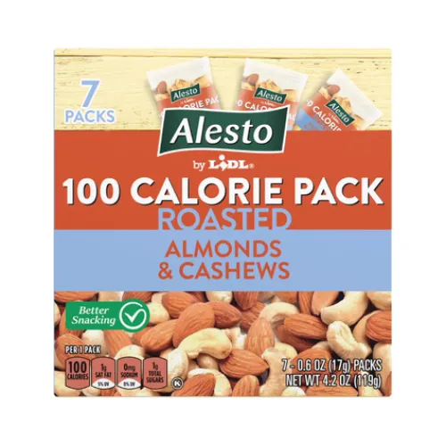 Alesto 100 Calorie Raw Almonds & Cashews^Lidl New
