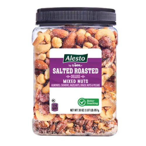 Alesto Deluxe Mixed Nuts, Salted Roasted^Lidl Discount