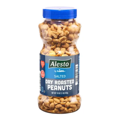 Alesto Dry Roasted Peanuts, Sea Salt^Lidl Discount