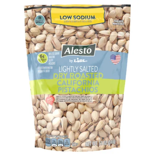 Alesto Dry Roasted Pistachios, Lightly Salted/Sea Salt^Lidl