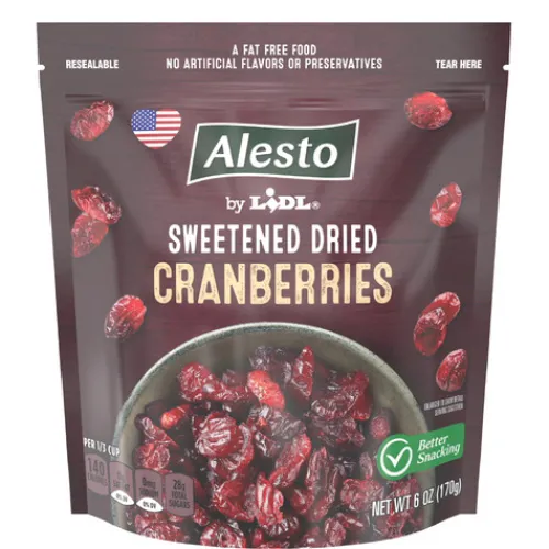 Alesto Sweetened Dried Cranberries^Lidl Best