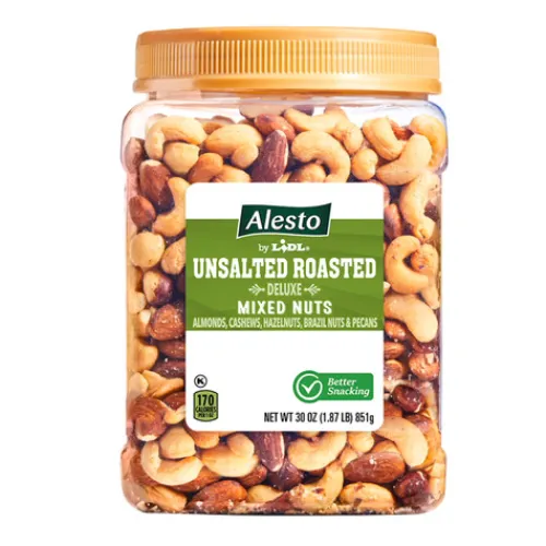 Alesto Unsalted Roasted Deluxe Mixed Nuts^Lidl Outlet