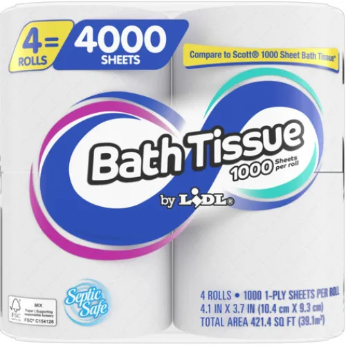 Bath Tissue^Lidl Clearance