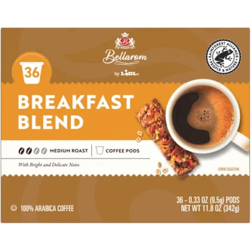 Bellarom Coffee Pods, Breakfast Blend^Lidl