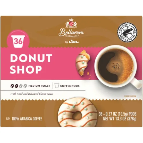Bellarom Coffee Pods, Donut Shop^Lidl Sale