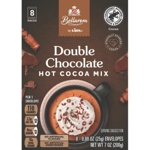 Bellarom Flavored Hot Cocoa Mix, Double Chocolate^Lidl Sale