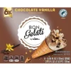 Bon Gelati Frozen Dairy Dessert Cones, Chocolate Vanilla^Lidl Online