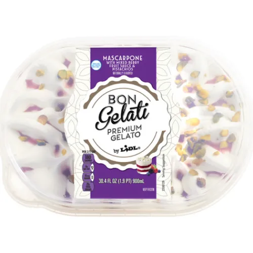 Bon Gelati Frozen Premium Gelato, Mascarpone^Lidl Outlet