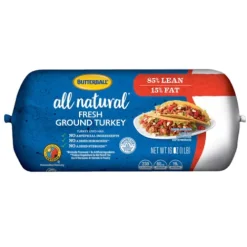 Butterball® All Natural Ground Turkey Chub, 85% Lean^Lidl New