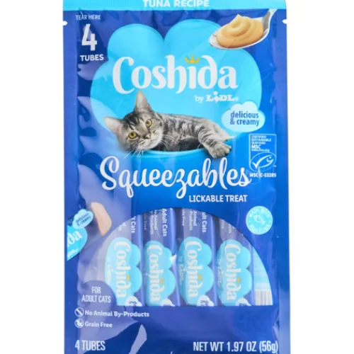 Coshida Cat Treat, Tuna Squeezables^Lidl Outlet