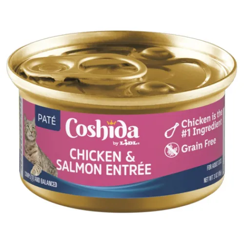 Coshida Complete And Balanced Adult Cat Food, Chicken And Salmon^Lidl Sale