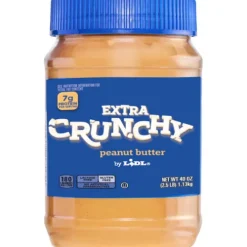 Crunchy Peanut Butter, Family Size^Lidl Discount