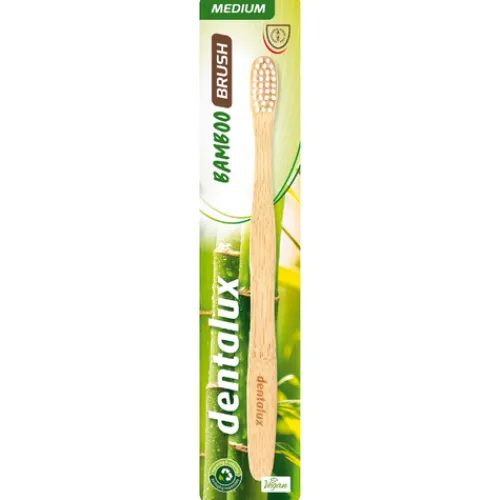 Dentalux Medium Bamboo Toothbrush^Lidl Discount