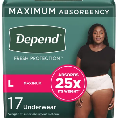 Depend® Underwear, Women'S Large Maximum Absorbency^Lidl Hot