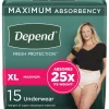 Depend® Underwear, Women'S XL^Lidl Online