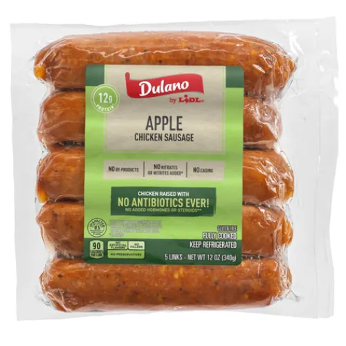 Dulano Apple Chicken Sausage^Lidl Best