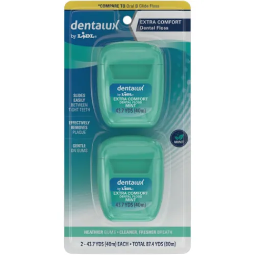 Easy Slide Dental Floss, Mint^Lidl Clearance