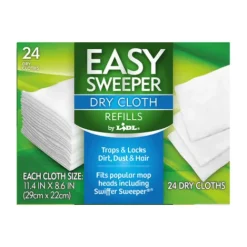 Easy Sweeper Dry Cloth Refills^Lidl Outlet