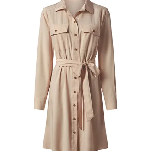 Esmara® Ladies' Shirt Dress, Beige^Lidl Online