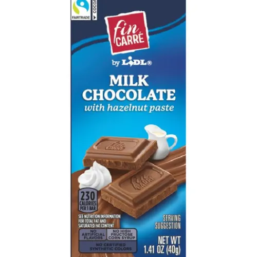 Fin Carré Mini Milk Chocolate Squares^Lidl Discount