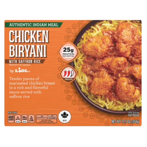 Frozen Chicken Biryani With Basmati Rice^Lidl Discount