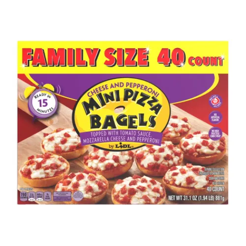 Frozen Mini Pizza Bagels, Family Size^Lidl