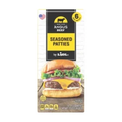 Frozen Seasoned Angus Beef Patties, Original^Lidl Hot