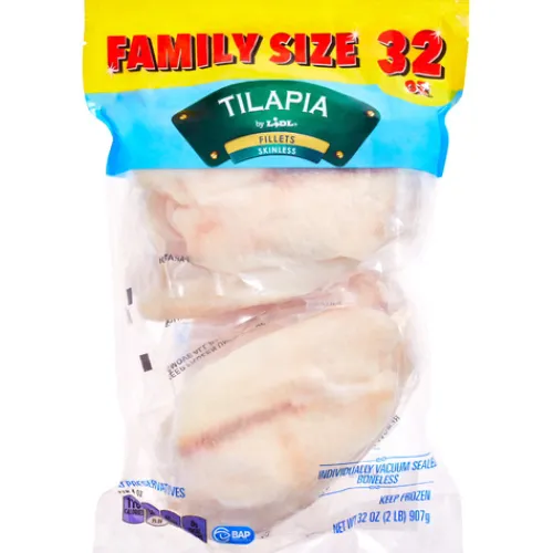 Frozen Skinless Tilapia Fillets^Lidl
