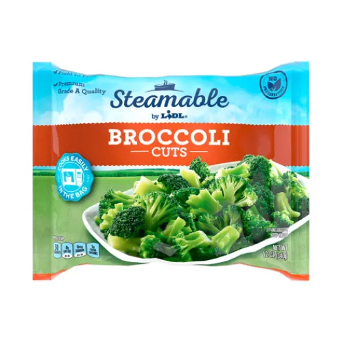 Frozen Steamable Broccoli Cuts^Lidl Clearance