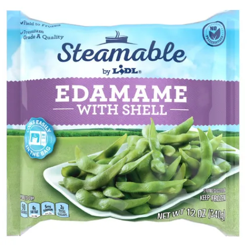 Frozen Steamable Edamame With Shell^Lidl Hot