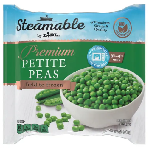 Frozen Steamable Petite Peas^Lidl Best