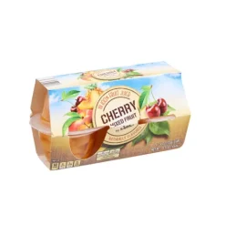Fruit Cups, Cherry Mixed Fruit^Lidl Discount