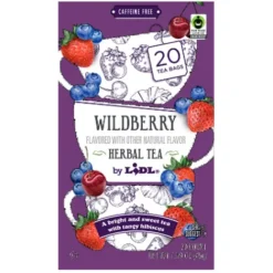 Fruit Herbal Tea. Wild Berry^Lidl Clearance