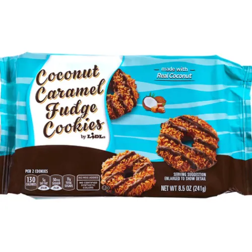 Fudge Coconut Caramel Cookies^Lidl New