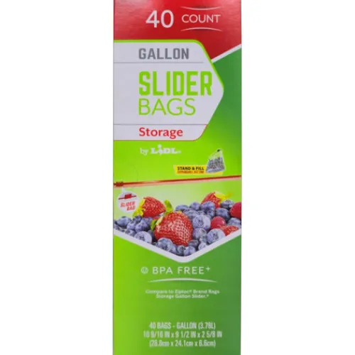 Gallon Storage Slider Bags^Lidl Outlet