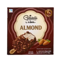 Gelatelli Frozen Almond Dairy Dessert Bars^Lidl