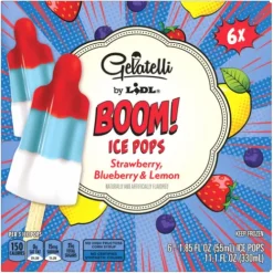 Gelatelli Frozen Boom! Ice Pops^Lidl Best