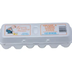 Green Valley Farms Large White Eggs, Grade A^Lidl Hot