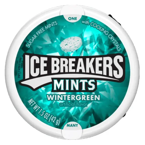 Ice Breakers Sugar Free Winter Green Mints^Lidl Clearance