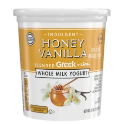 Indulgent Whole Milk Greek Yogurt, Honey Vanilla^Lidl New