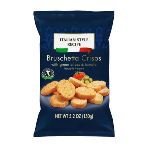Italiamo Bruschetta Crisps With Green Olives & Tomato^Lidl Hot