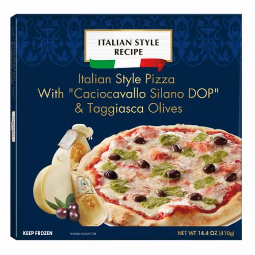 Italiamo Frozen Pizza With "Caciocavallo Silano DOP" & Taggiasca Olives^Lidl Outlet