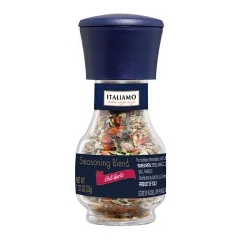 Italiamo Seasoning Blend Grinder, Chili Garlic^Lidl Best