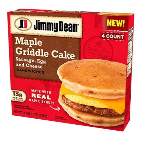 Jimmy Dean® Frozen Maple Griddle Cake Sandwiches^Lidl Sale
