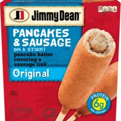 Jimmy Dean® Frozen Pancakes & Sausage On A Stick^Lidl Hot
