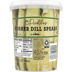 Kosher Dill Pickle Spears^Lidl Sale