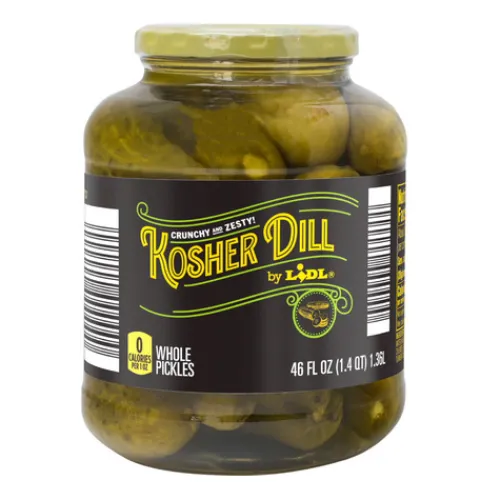 Kosher Dill Whole Pickles^Lidl Hot