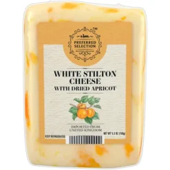 Preferred Selection White Stilton Cheese With Dried Apricot^Lidl Discount