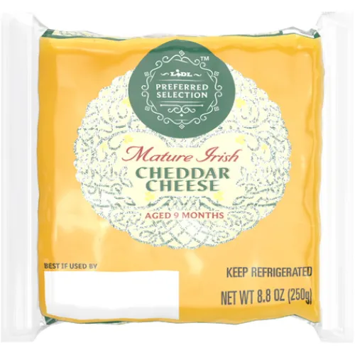 Preferred Selection Mature Irish Cheddar Cheese^Lidl Clearance
